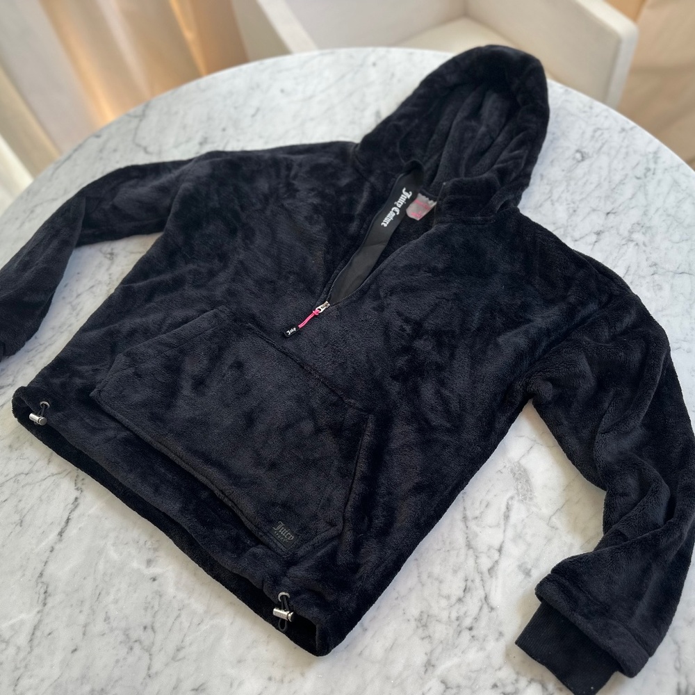 Black Juicy Couture Hoodie Jacket